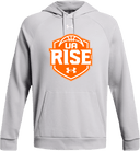 Under Armour Rival Fleece Hoodie - UA Rise Girls Session l 2026 (Deep Orange)