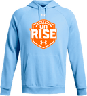 Under Armour Rival Fleece Hoodie - UA Rise Girls Session l 2026 (Deep Orange)