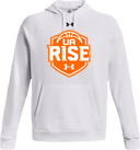 Under Armour Rival Fleece Hoodie - UA Rise Girls Session l 2026 (Deep Orange)