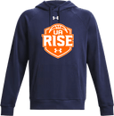 Under Armour Rival Fleece Hoodie - UA Rise Girls Session l 2026 (Deep Orange)