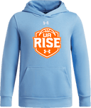 Under Armour Team Icon Fleece Hoodie - UA Rise Girls Session l 2026 (Deep Orange)