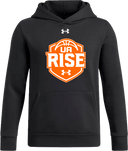 Under Armour Team Icon Fleece Hoodie - UA Rise Girls Session l 2026 (Deep Orange)
