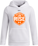 Under Armour Team Icon Fleece Hoodie - UA Rise Girls Session l 2026 (Deep Orange)