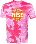Under Armour Athletics Short Sleeve Tie-Dye - UA Rise Girls Session l 2026 (Deep Orange)