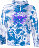 Under Armour Rival Fleece Hoodie Tie-Dye - UA Future West Regionals Session 1 2026(Purple Circle Badge)