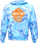 Tie-Dye Hoodies - Rocky Top Rumble 2026 (Main Logo)
