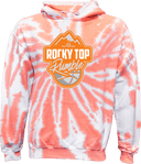 Tie-Dye Hoodies - Rocky Top Rumble 2026 (Main Logo)