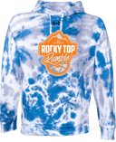 Under Armour Rival Fleece Hoodie Tie-Dye - Rocky Top Rumble 2026 (Main Logo)