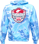 Tie-Dye Hoodies - USYS WV President's Cup (2/2) 2026 (Main Logo)