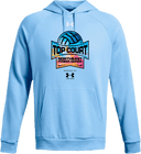 Under Armour Rival Fleece Hoodie - NPS - Coastal Clash 2026(Blue Color Slpash)