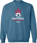 Crew Sweatshirt - USYS NC State Cup Finals 2026 (White and Red)