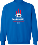 Crew Sweatshirt - USYS NC State Cup Finals 2026 (White and Red)