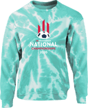 Crew Sweatshirt - USYS NC State Cup Finals 2026 (White and Red)