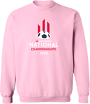 Crew Sweatshirt - USYS NC State Cup Finals 2026 (White and Red)