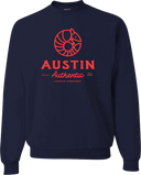Crew Sweatshirt - The Summer Austin Authentic 2026 - Red