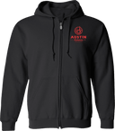Full Zip Hoodies - The Summer Austin Authentic 2026 - Red