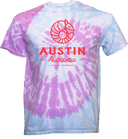 Tie-Dye Short Sleeves - The Summer Austin Authentic 2026 - Red