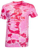 Tie-Dye Short Sleeves - The Summer Austin Authentic 2026 - Red