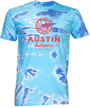 Tie-Dye Short Sleeves - The Summer Austin Authentic 2026 - Red