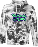Under Armour Rival Fleece Hoodie Tie-Dye - UA Future West Regionals Session 1 2026 (Neon Graffiti Block)