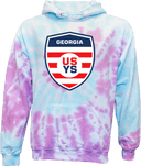 Tie-Dye Hoodies - USYS GA State Cup (w2/3) 2026 (Main Logo)