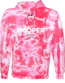 Under Armour Rival Fleece Hoodie Tie-Dye - Zero Gravity - HOOPER white