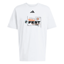 Adidas Cotton T-Shirt - NAL Florida Crossover Fest 2026 (Dark Transparent Logo)