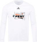 Adidas Cotton Long Sleeves - NAL Florida Crossover Fest 2026 (Dark Transparent Logo)