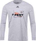 Adidas Cotton Long Sleeves - NAL Florida Crossover Fest 2026 (Dark Transparent Logo)