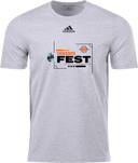 Adidas Cotton T-Shirt - NAL Florida Crossover Fest 2026 (Dark Transparent Logo)