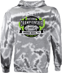 Tie-Dye Hoodies - Rise Flag Football National Championships 2026 (Cactus Style)