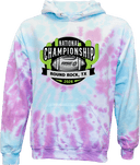 Tie-Dye Hoodies - Rise Flag Football National Championships 2026 (Cactus Style)