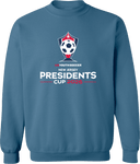 Crew Sweatshirt - USYS NJ Presidents Cup 2026 (White & Red)