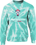 Crew Sweatshirt - USYS NJ Presidents Cup 2026 (White & Red)