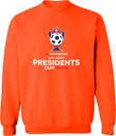 Crew Sweatshirt - USYS NJ Presidents Cup 2026 (White & Red)