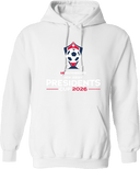 Hoodies - USYS NJ Presidents Cup 2026 (White & Red)