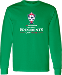 Long Sleeves - USYS NJ Presidents Cup 2026 (White & Red)