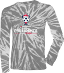Tie-Dye Long Sleeves - USYS NJ Presidents Cup 2026 (White & Red)