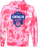 Under Armour Rival Fleece Hoodie Tie-Dye - Central PA Challenge 2026 (Main Logo)