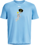Under Armour Tech Team Short Sleeve - Zero Gravity - astronaut