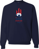Crew Sweatshirt - USYS OH State Cup (w1/2) 2026 (Navy & Red)