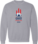 Crew Sweatshirt - USYS OH State Cup (w1/2) 2026 (Navy & Red)