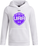 Under Armour Team Icon Fleece Hoodie - Boys UAA Session I 2026 (Vibrant Purple)
