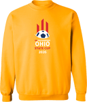Crew Sweatshirt - USYS OH State Cup (w1/2) 2026 (White & Red)