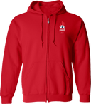 Full Zip Hoodies - USYS OH State Cup (w1/2) 2026 (White & Red)