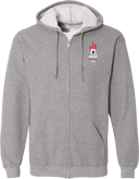 Full Zip Hoodies - USYS OH State Cup (w1/2) 2026 (White & Red)