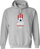 Hoodies - USYS OH State Cup (w1/2) 2026 (White & Red)