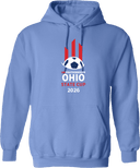 Hoodies - USYS OH State Cup (w1/2) 2026 (White & Red)