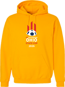 Hoodies - USYS OH State Cup (w1/2) 2026 (White & Red)