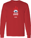 Long Sleeves - USYS OH State Cup (w1/2) 2026 (White & Red)